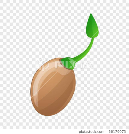 Soy bean icon, cartoon style 66179073