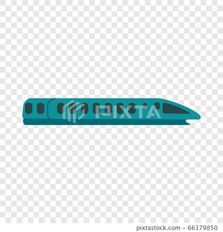 Speed train icon, flat style Speed train icon, flat style 66179850