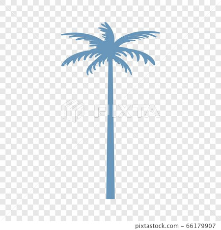 Palm tree icon, simple style 66179907