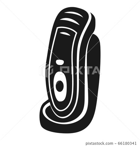 Rechargeable shaver in stand icon, simple style Rechargeable shaver in stand icon, simple style 66180341