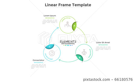 Modern Infographic Options Banner Modern Infographic Options Banner 66180576