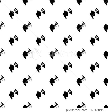 Megaphone pattern seamless vector - Stock Illustration [66180959] - PIXTA