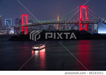 “東京”東京警報正式公告,紅色彩虹橋 “東京”東京警報正式公告,紅色彩虹橋 66181011