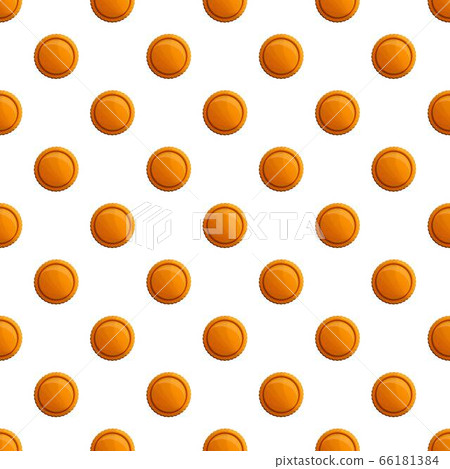 Tasty round biscuit pattern seamless vector Tasty round biscuit pattern seamless vector 66181384