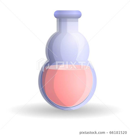 Red potion icon, cartoon style - Stock Illustration [66181520] - PIXTA