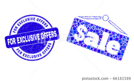 Blue Distress For Exclusive Offers Stamp and Sale Announce Mosaic 66181589