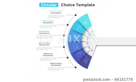 Modern Infographic Vector Template 66181779