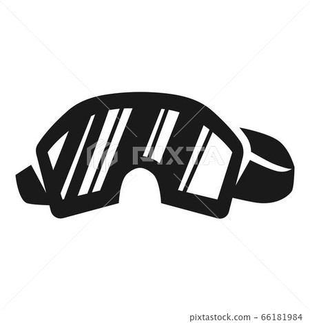 Ski mask icon, simple style Ski mask icon, simple style 66181984