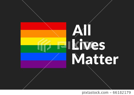 All Lives Matter concept. Template for background, banner, poster with text inscription. Vector All Lives Matter concept. Template for background, banner, poster with text inscription. Vector 66182179