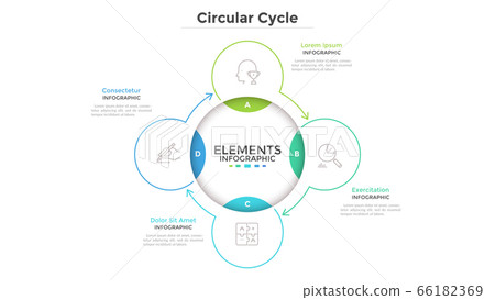 Modern Infographic Template 66182369