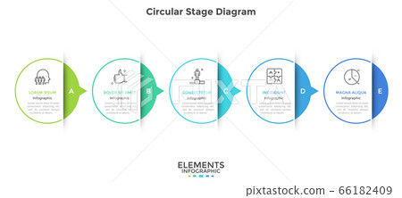 Modern Infographic Template 66182409