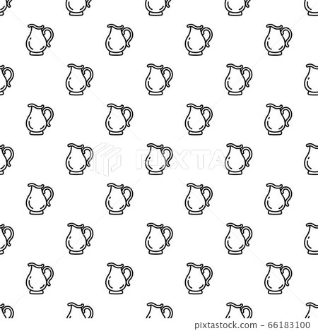 Jug pattern seamless vector 66183100