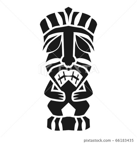 Ritual idol icon, simple style Ritual idol icon, simple style 66183435