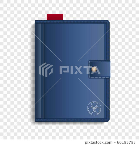 Closed sketchbook icon, realistic style Closed sketchbook icon, realistic style 66183785