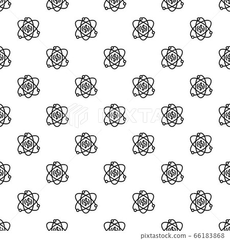 Energy atom pattern seamless vector-插圖素材 [66183868] - PIXTA圖庫