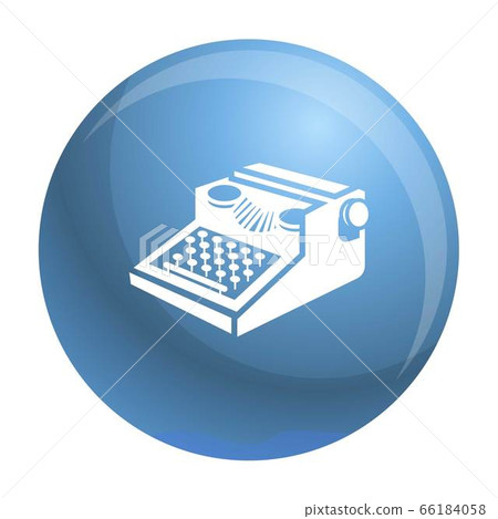 Newspaper typewriter icon, simple style Newspaper typewriter icon, simple style 66184058
