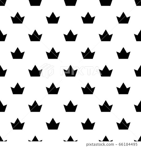 Crown pattern seamless vector - Stock Illustration [66184495] - PIXTA
