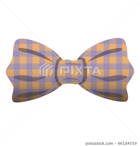 Bowtie in squares icon, cartoon style Bowtie in squares icon, cartoon style 66184559
