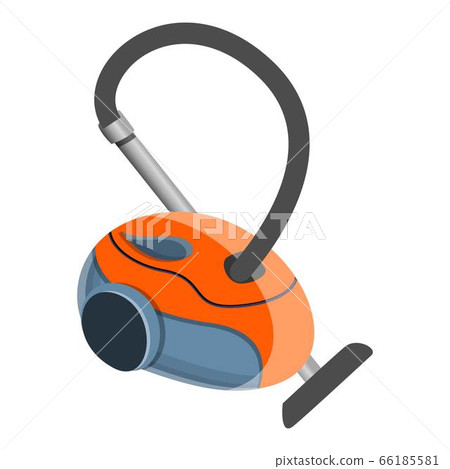 Red vacuum cleaner icon, cartoon style - Stock Illustration [66185581 ...