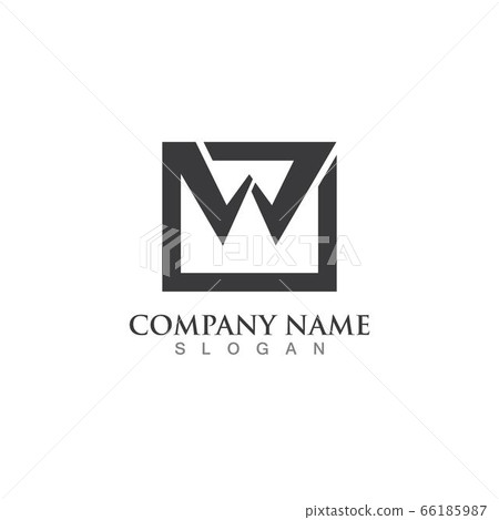 W Letter Logo Template W Letter Logo Template 66185987