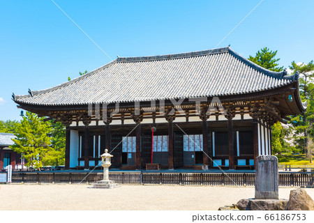 Scenery of Kofukuji Temple, Togane Hall and Hana no Matsu (Nara City, Nara Prefecture) As of April 2020 Scenery of Kofukuji Temple, Togane Hall and Hana no Matsu (Nara City, Nara Prefecture) As of April 2020 66186753