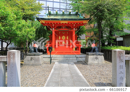 Tokyo Kanda Myojin Suehiro Inari Shrine Tokyo Kanda Myojin Suehiro Inari Shrine 66186917