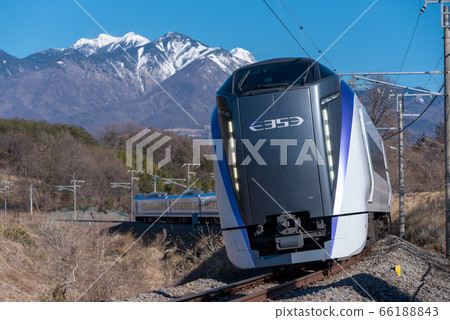 JR East E353 Series Limited Express Azusa (composition photo) 66188843