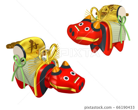 本地玩具紅色玩具的CG插圖 本地玩具紅色玩具的CG插圖 66190433