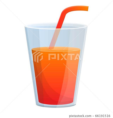 Margarita cocktail icon, cartoon style 66191516