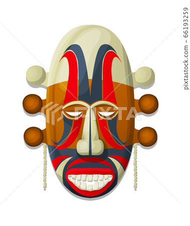 Vector tribal mask 6 66193259