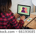 Communication with team working networks showing 66193685