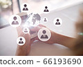 Futuristic smart phone and connection of world 66193690