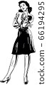 Contemplative Gal 66194295