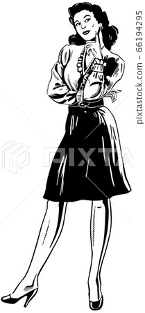 Contemplative Gal 66194295
