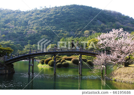 風景秀麗的栗林公園 風景秀麗的栗林公園 66195686