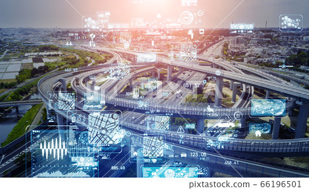 交通與技術公路交界處航拍和網絡圖像ITS MaaS 交通與技術公路交界處航拍和網絡圖像ITS MaaS 66196501