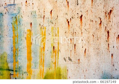 Metal texture with scratches and cracks 66197149