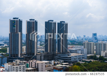 View from the high floor of the streets of View from the high floor of the streets of 66197535