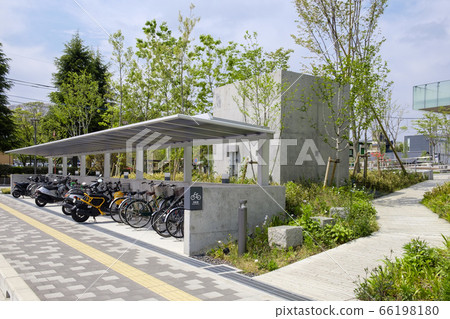 保養良好的自行車停車場 保養良好的自行車停車場 66198180