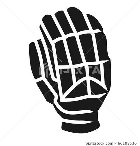 Right cricket glove, simple style 66198530