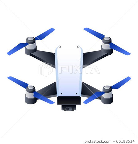Premium drone icon, isometric style Premium drone icon, isometric style 66198534