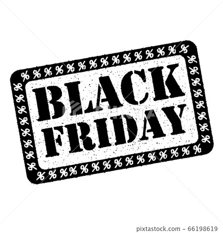 Black stamp black friday, percent 66198619
