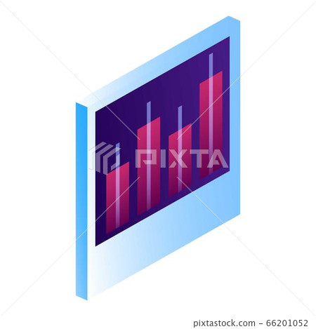Info graph icon, isometric style Info graph icon, isometric style 66201052