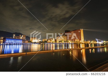 福岡縣北九州市，Mojiko Retro的夜景 66203216