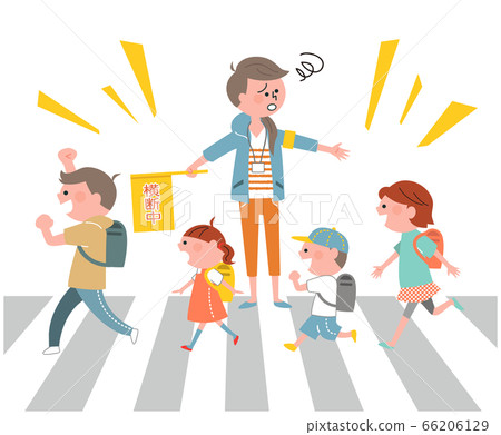 Commuting and crossing pedestrian crossing traffic safety Commuting and crossing pedestrian crossing traffic safety 66206129