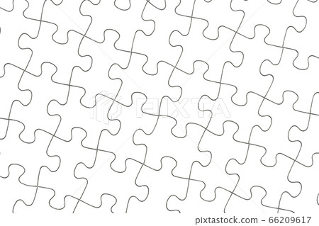 White jigsaw puzzle 66209617