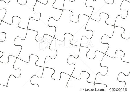 White jigsaw puzzle 66209618