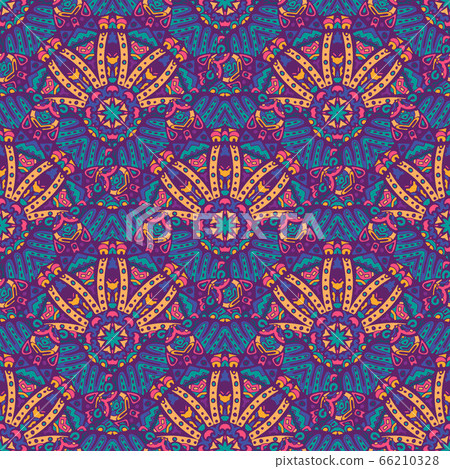 Festive Colorful Tribal ethnic seamless vector Festive Colorful Tribal ethnic seamless vector 66210328