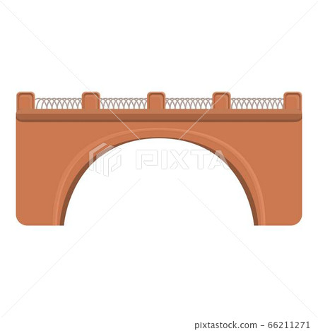 City bridge icon, cartoon style - Stock Illustration [66211271] - PIXTA