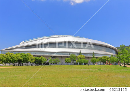 [Fukuoka Prefecture] Fresh green Kitakyushu Media Dome (Mihagino Park) 66213135